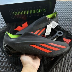 Adidas X Speedportal+ FG Black Orange Men's Soccer Cleats GW8410 Size 13